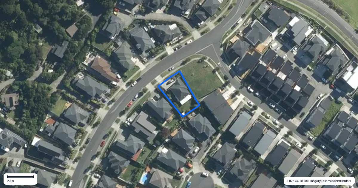 Property context map for 9 Harvest Avenue, Orewa