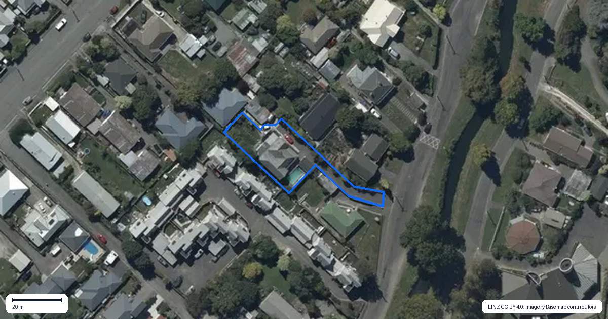 Property context map for 309 Eastern Terrace, Sydenham, Christchurch