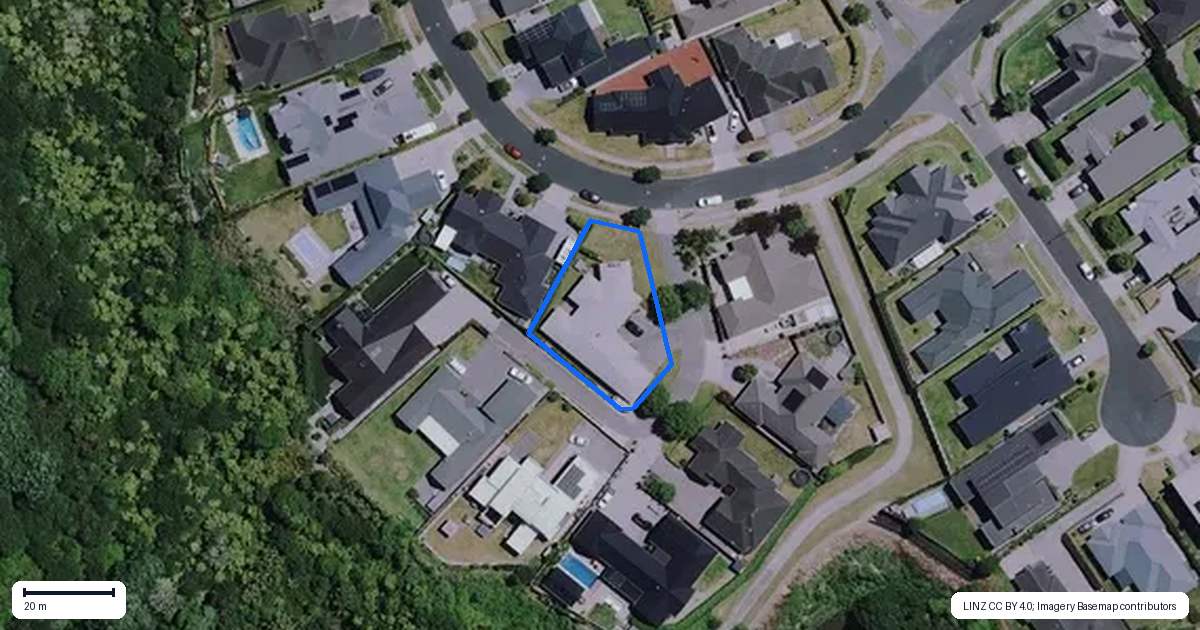 Property context map for 39 Roy Hilton Drive, Flagstaff, Hamilton