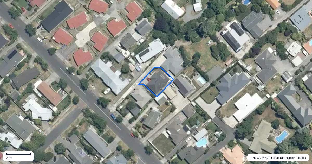 Property context map for 1240A Louie Street, Parkvale, Hastings