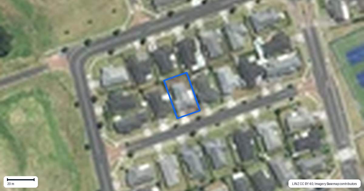 Property context map for 9 Creda Road, Wattle Downs, Auckland