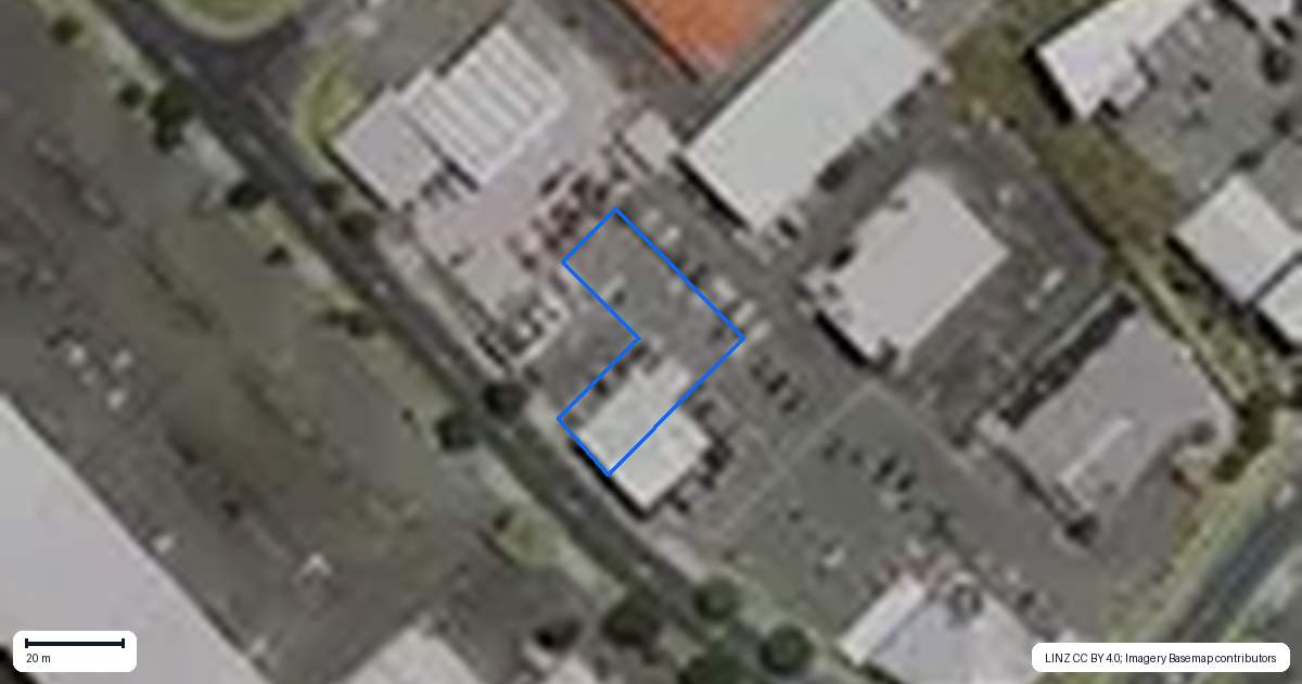Property context map for 8C Maui Street, Pukete, Hamilton