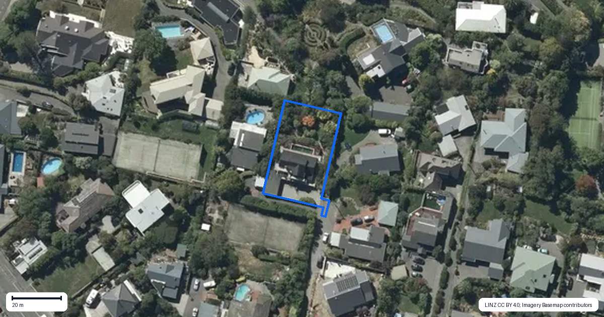 Property context map for 3 Stambridge Place, Cashmere, Christchurch