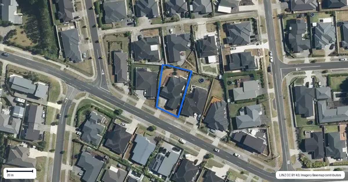 Property context map for 152 Matua Road, Huapai, Kumeu