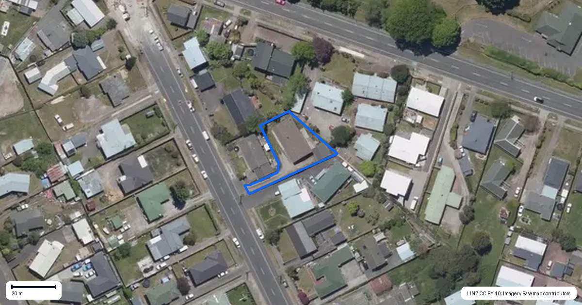 Property context map for 267A Taharepa Road, Tauhara, Taupo