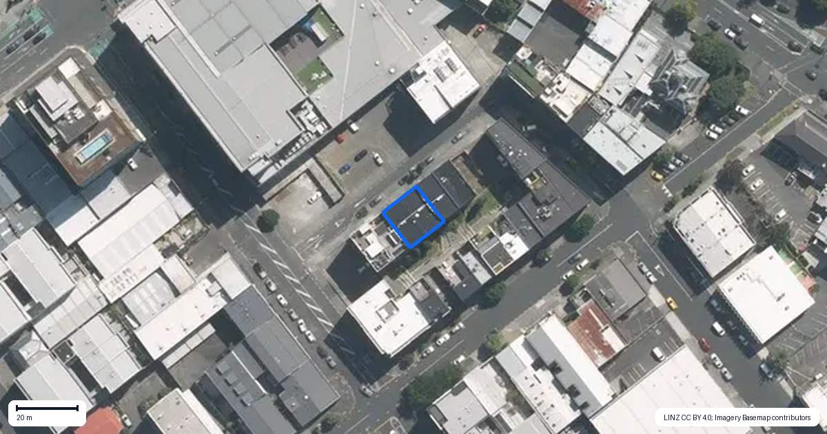 Property context map for 303/12 Vinegar Lane, Grey Lynn, Auckland