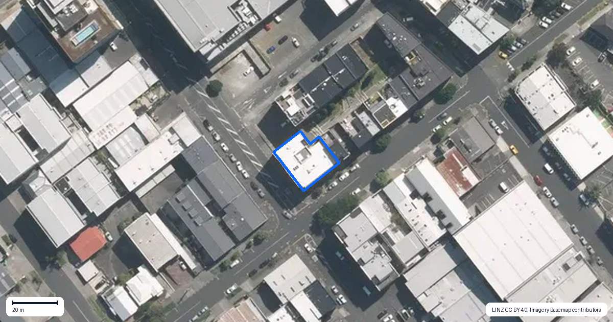 Property context map for 25A Pollen Street, Grey Lynn, Auckland