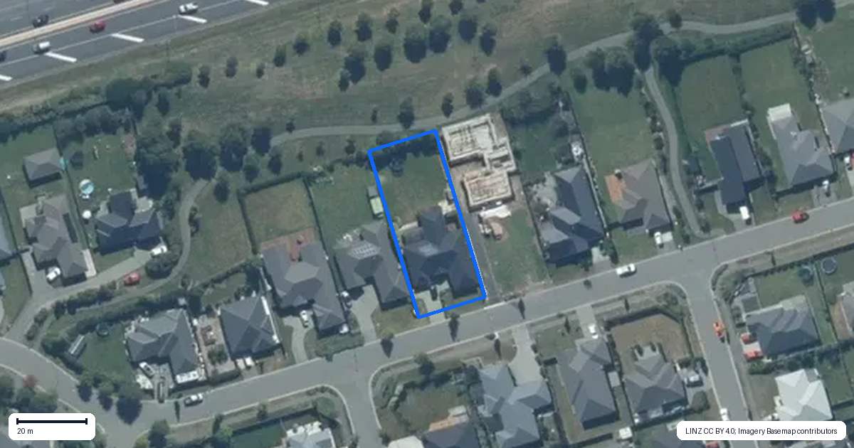 Property context map for 39 Seymour Drive, Rolleston