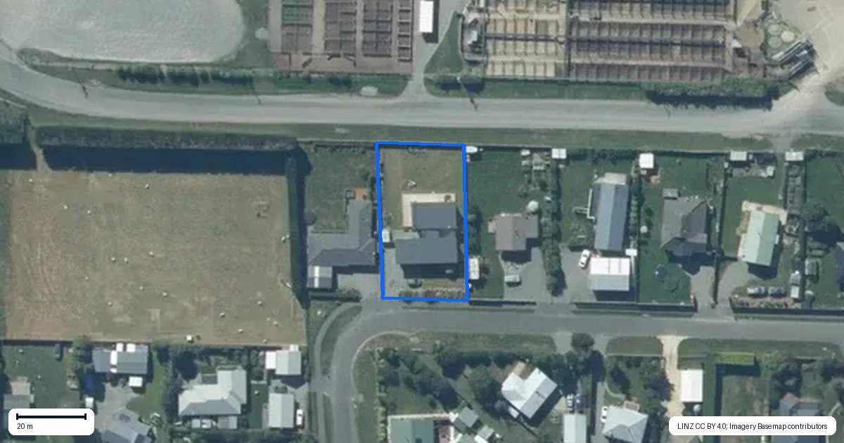 Property context map for 34 King Street, Coalgate