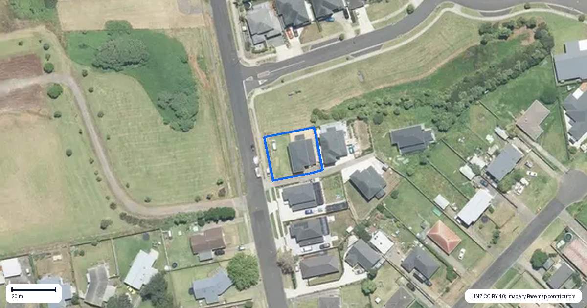 Property context map for 79 Beatty Road, Pukekohe