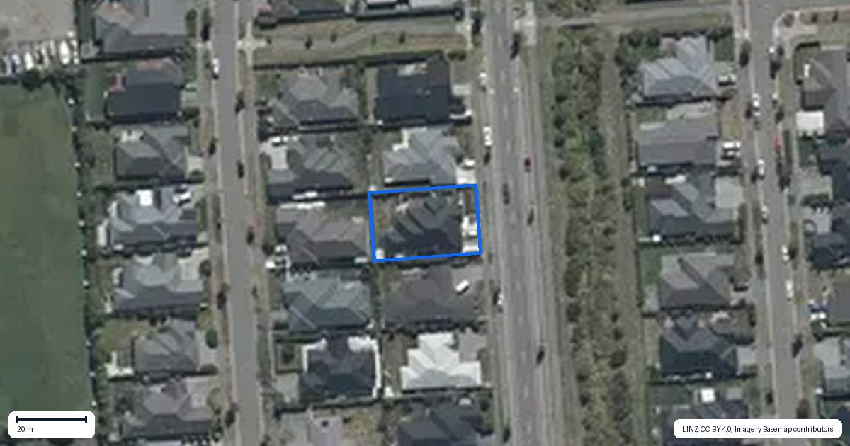 Property context map for 73 Te Korari Street, Marshland, Christchurch