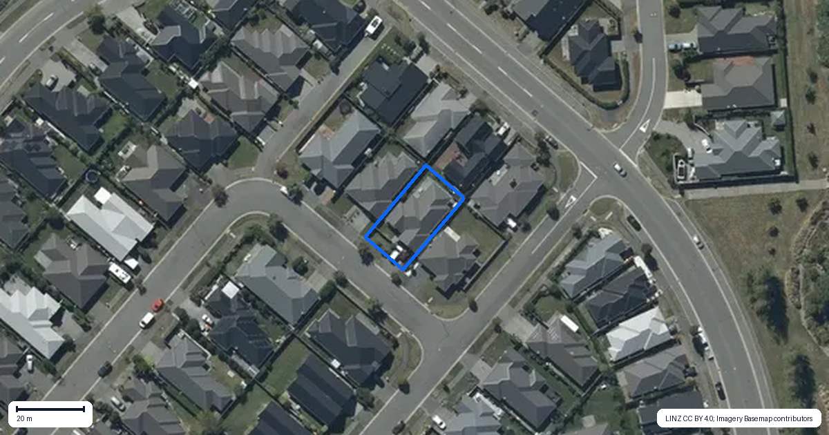 Property context map for 2 Bamber Crescent, Halswell, Christchurch