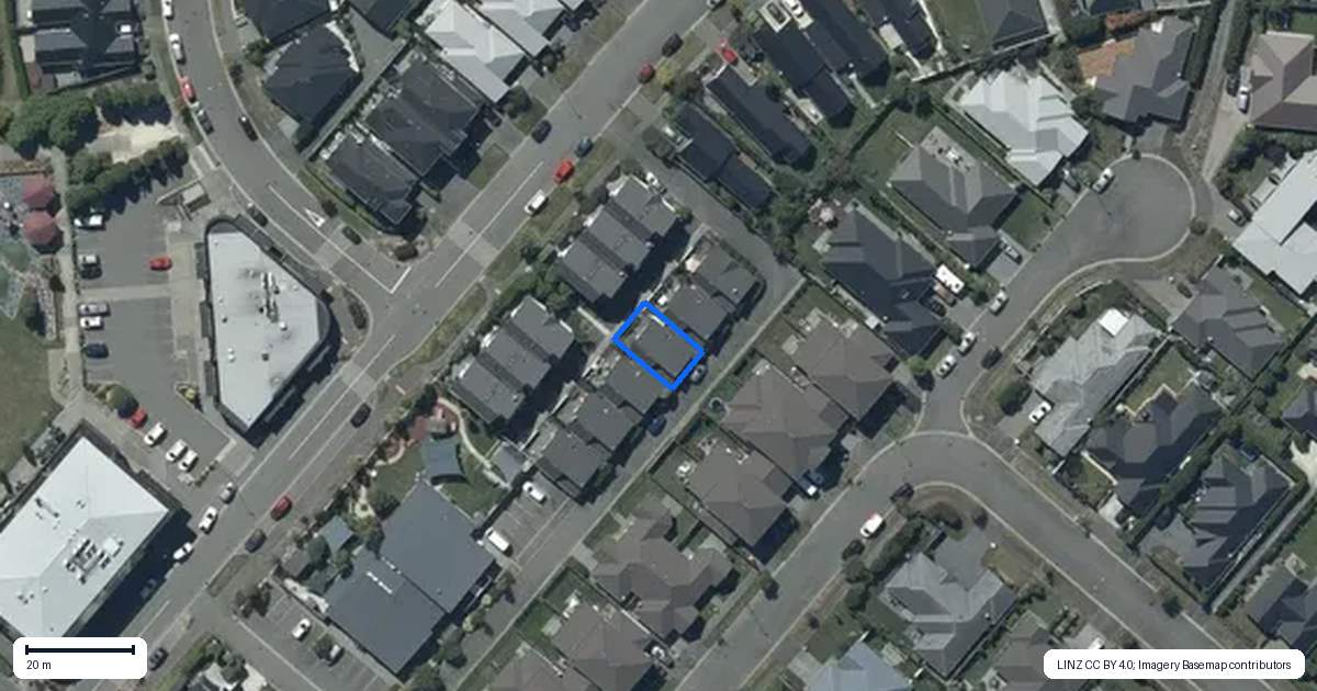 Property context map for 7/16 Hamill Road, Halswell, Christchurch