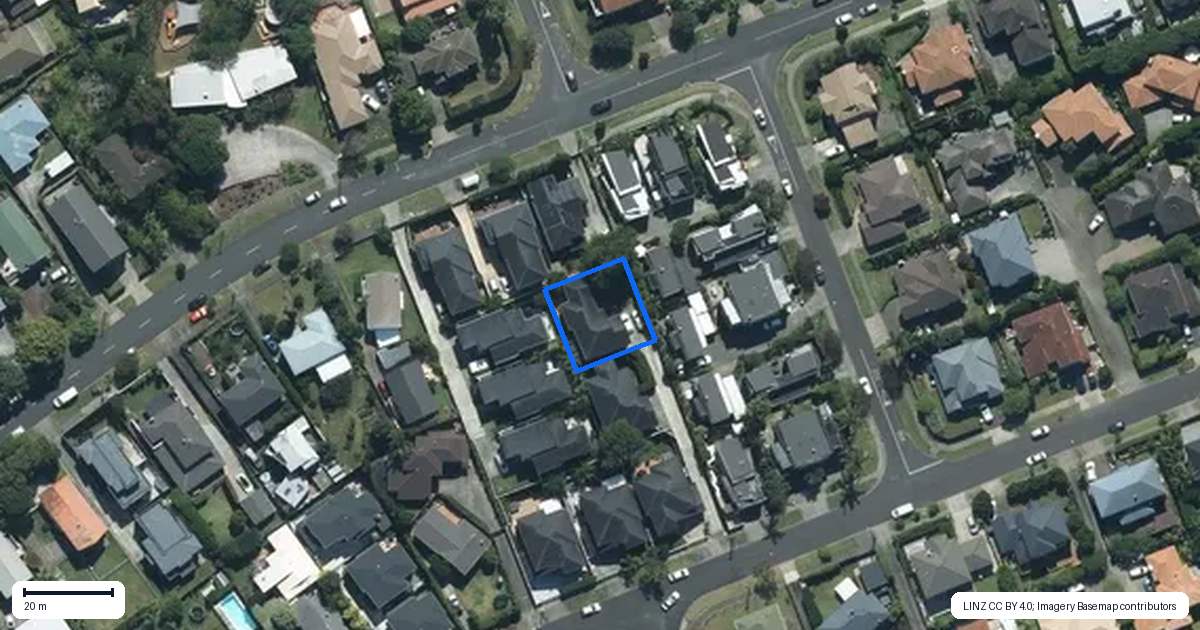 Property context map for 28 Esperance Road, Glendowie, Auckland