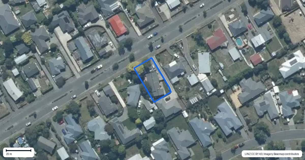 Property context map for 51 Moore Street, Rolleston