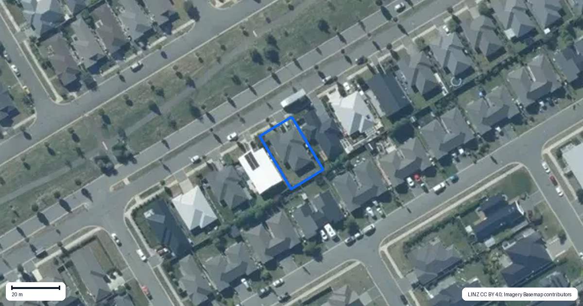 Property context map for 52 Shillingford Boulevard, Rolleston