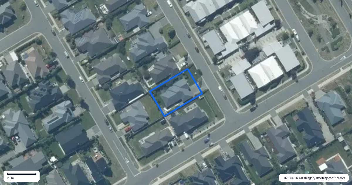 Property context map for 3 Uffington Drive, Rolleston
