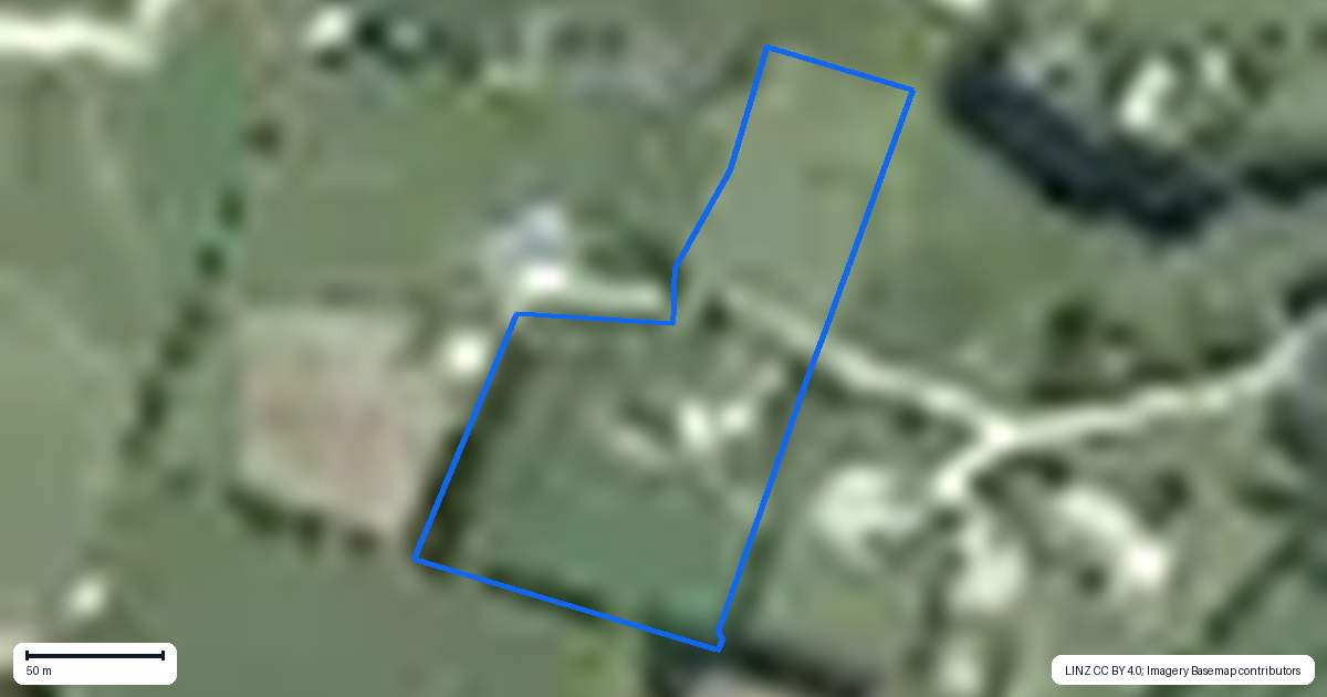 Property context map for 24B Union Line, Fordell