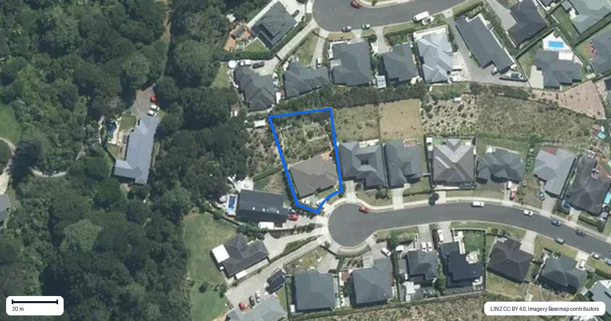 Property context map for 16 Ruth Craig Place, Stanmore Bay, Whangaparaoa