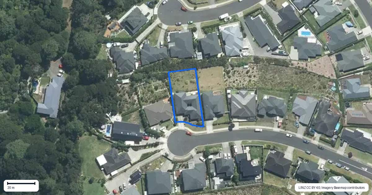 Property context map for 14 Ruth Craig Place, Stanmore Bay, Whangaparaoa