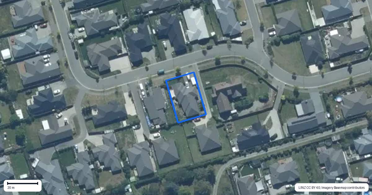 Property context map for 56 Lewis Crescent, Rolleston