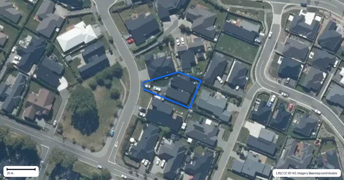 Property context map for 6 Caulfield Crescent, Lincoln
