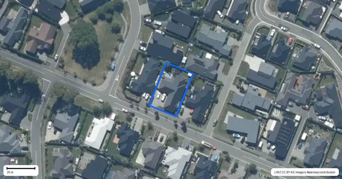 Property context map for 21 Oaks Drive, Lincoln