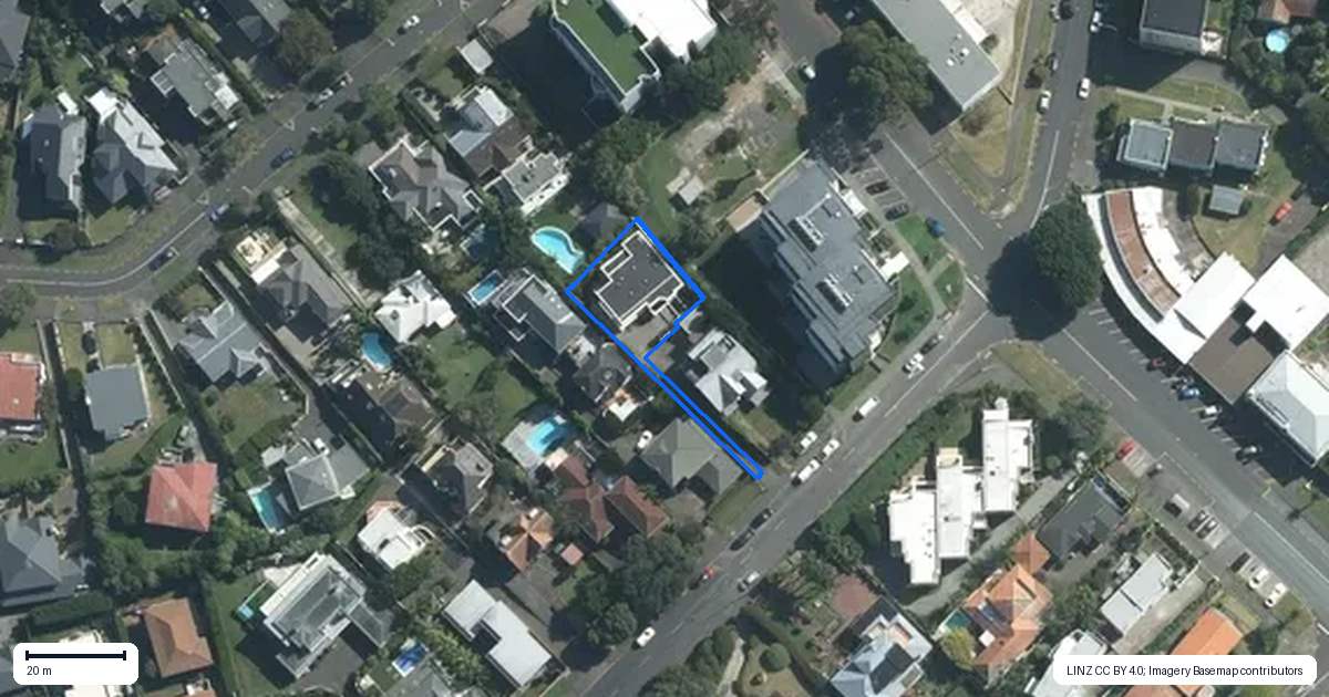 Property context map for 7A Ngaiwi Street, Orakei, Auckland