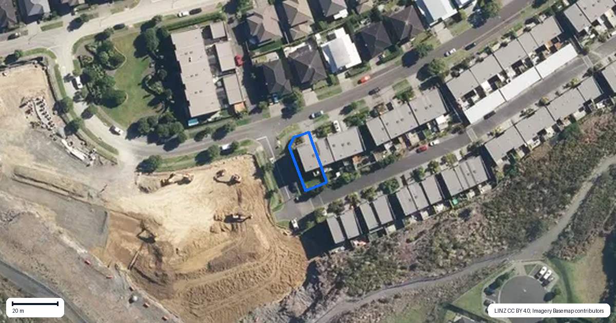 Property context map for 68 Korere Terrace, Stonefields, Auckland