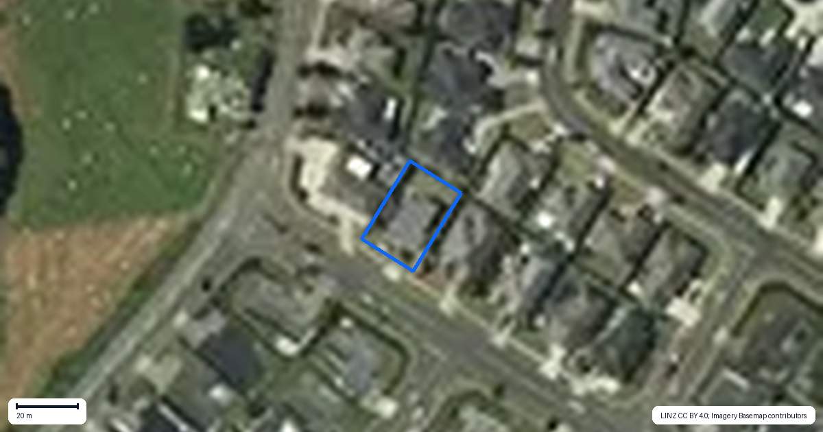 Property context map for 140 Hillpark Drive, Pokeno