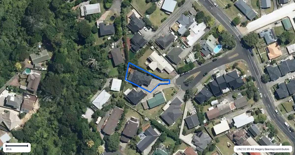 Property context map for 5A Rangitane Place, Lynfield, Auckland
