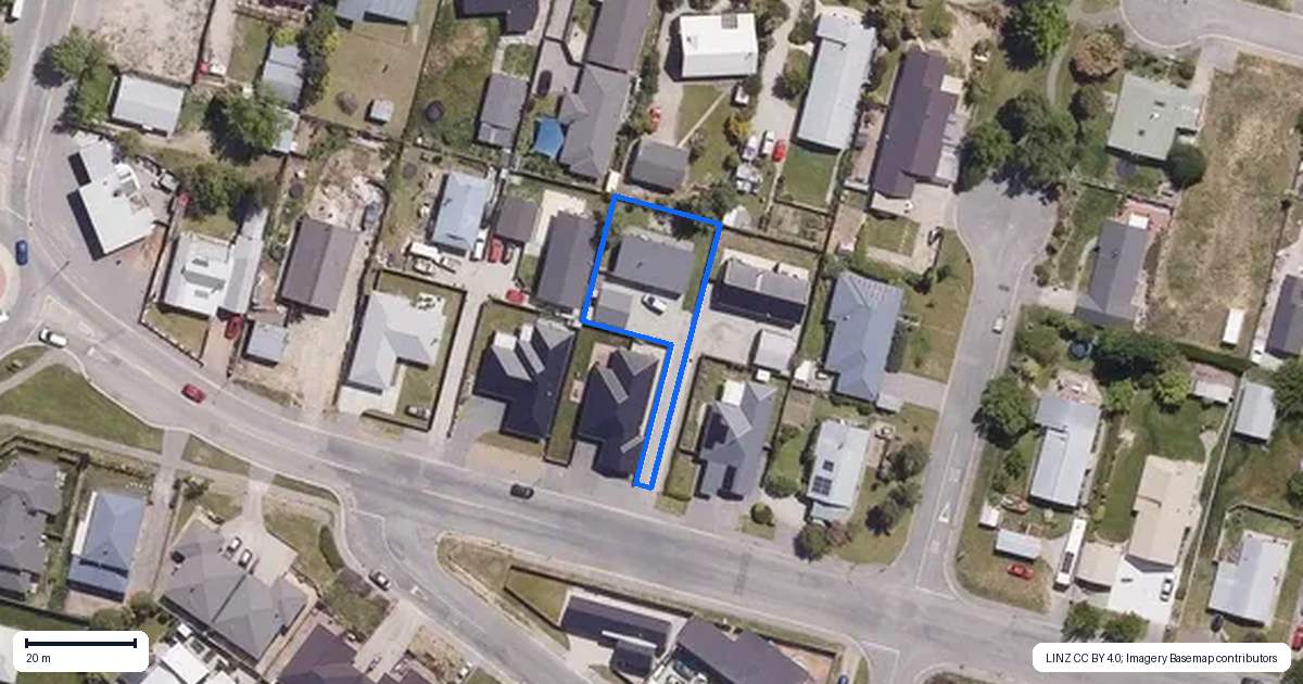 Property context map for 111A Inniscort Street, Cromwell