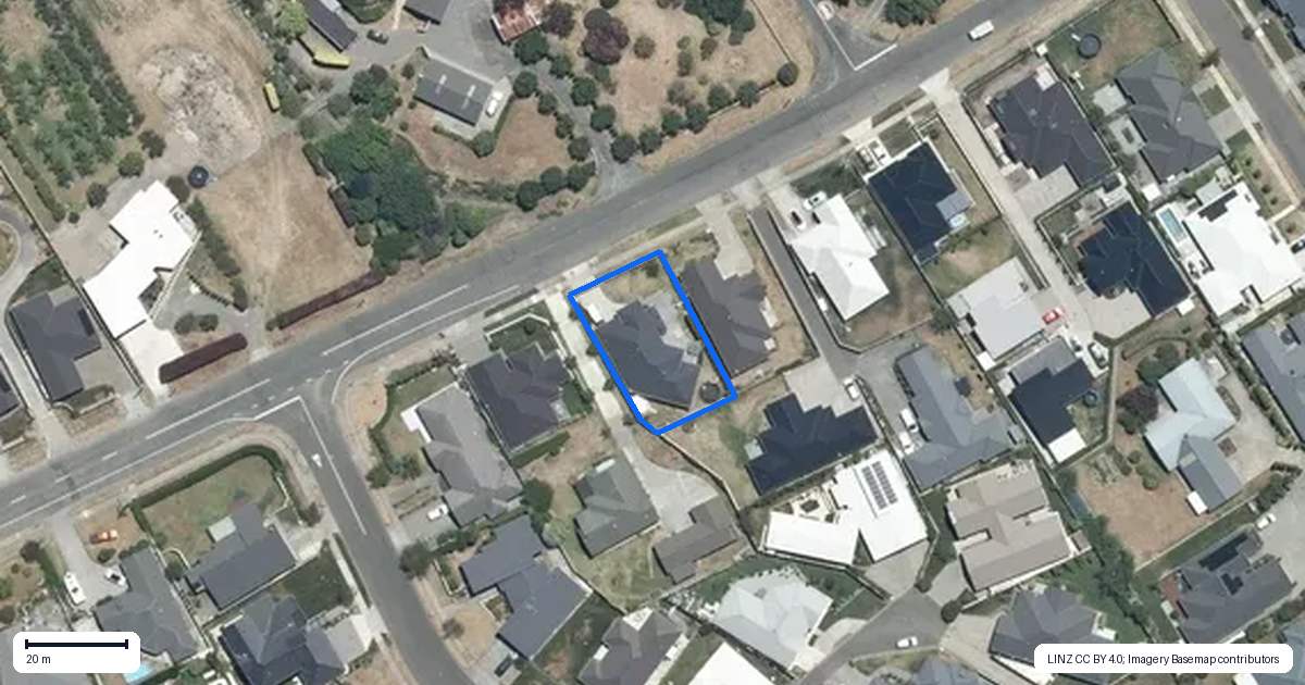 Property context map for 130 Brookvale Road, Havelock North