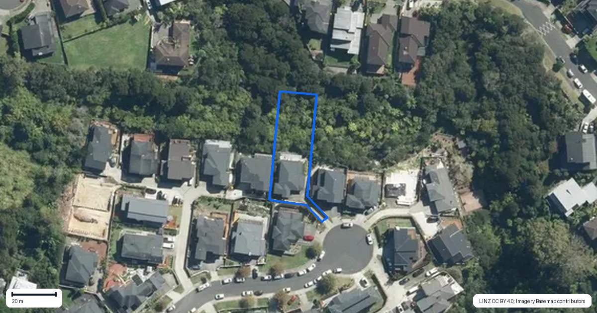 Property context map for 30 Para Close, Fairview Heights, Auckland