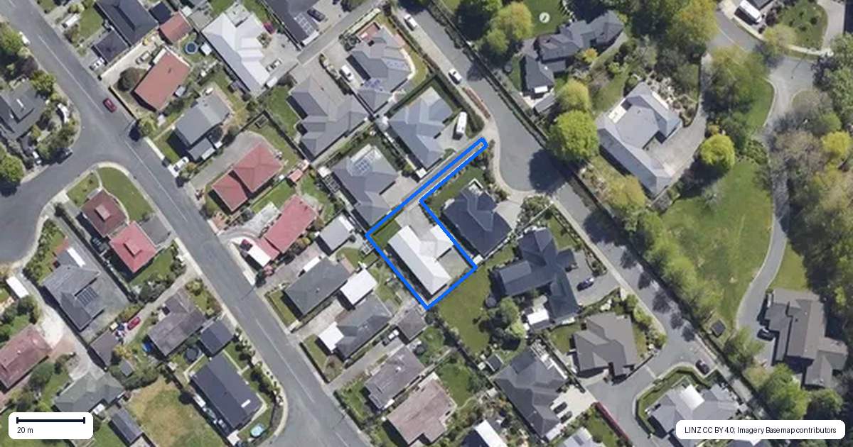 Property context map for 30 Concordia Drive, Richmond