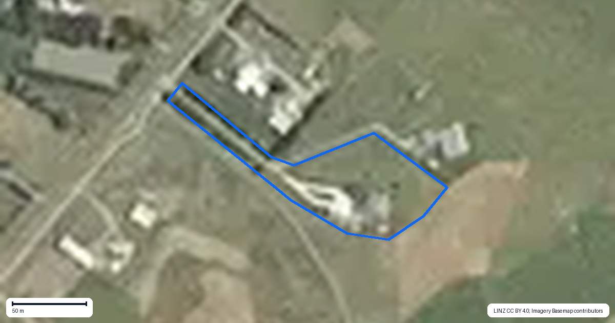 Property context map for 116 Cemetery Road, Sanson