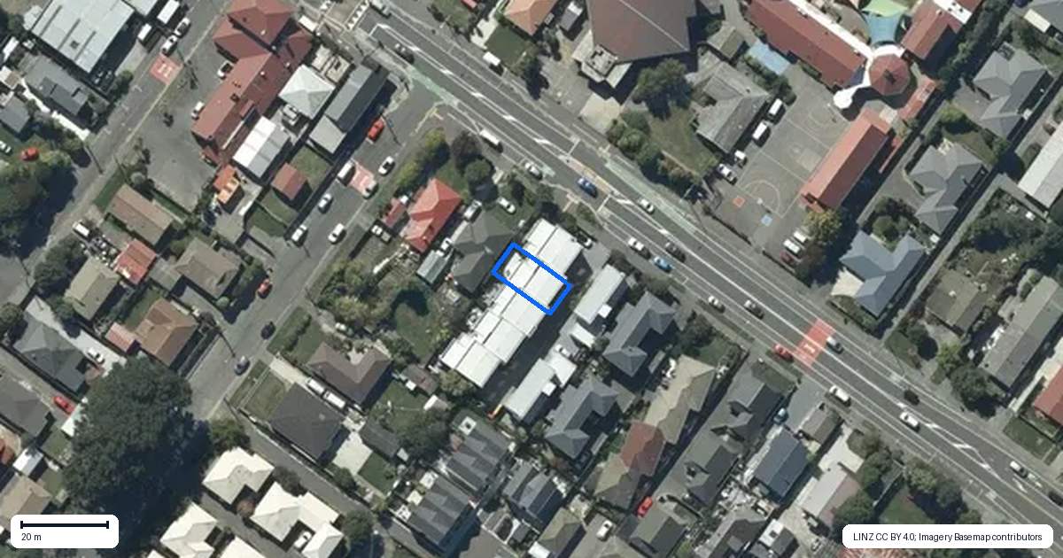 Property context map for 2/670 Ferry Road, Woolston, Christchurch