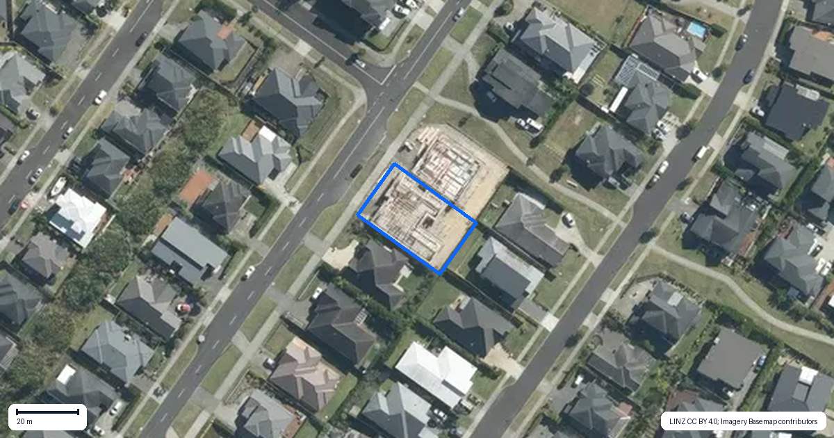 Property context map for 74 Manuel Road, Silverdale