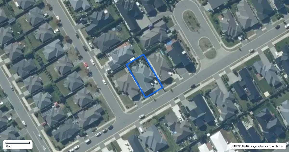 Property context map for 74 Ledbury Drive, Rolleston