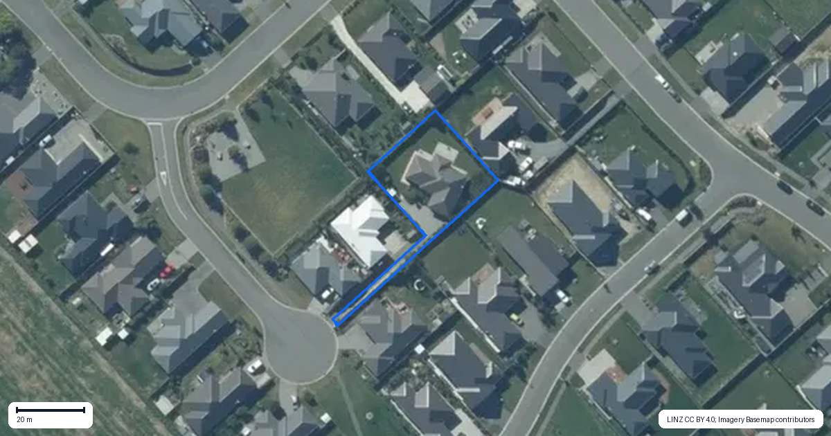 Property context map for 11 William Hyde Place, Darfield