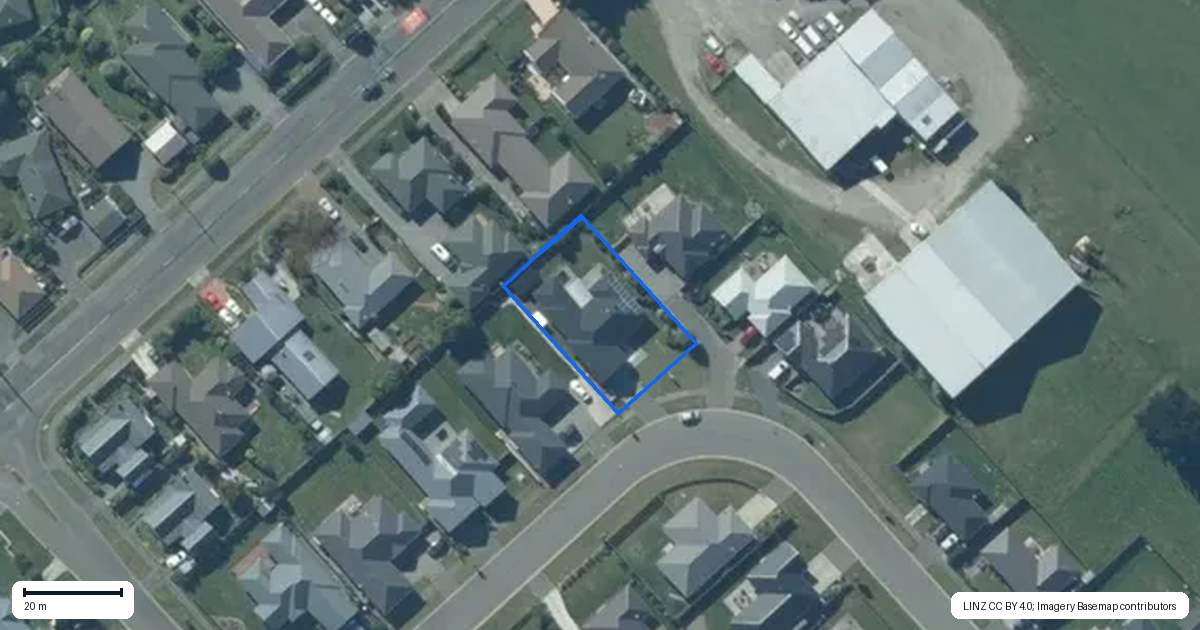 Property context map for 13 Cressy Place, Darfield