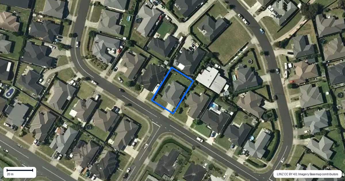 Property context map for 51 Westmuir Crescent, Pokeno