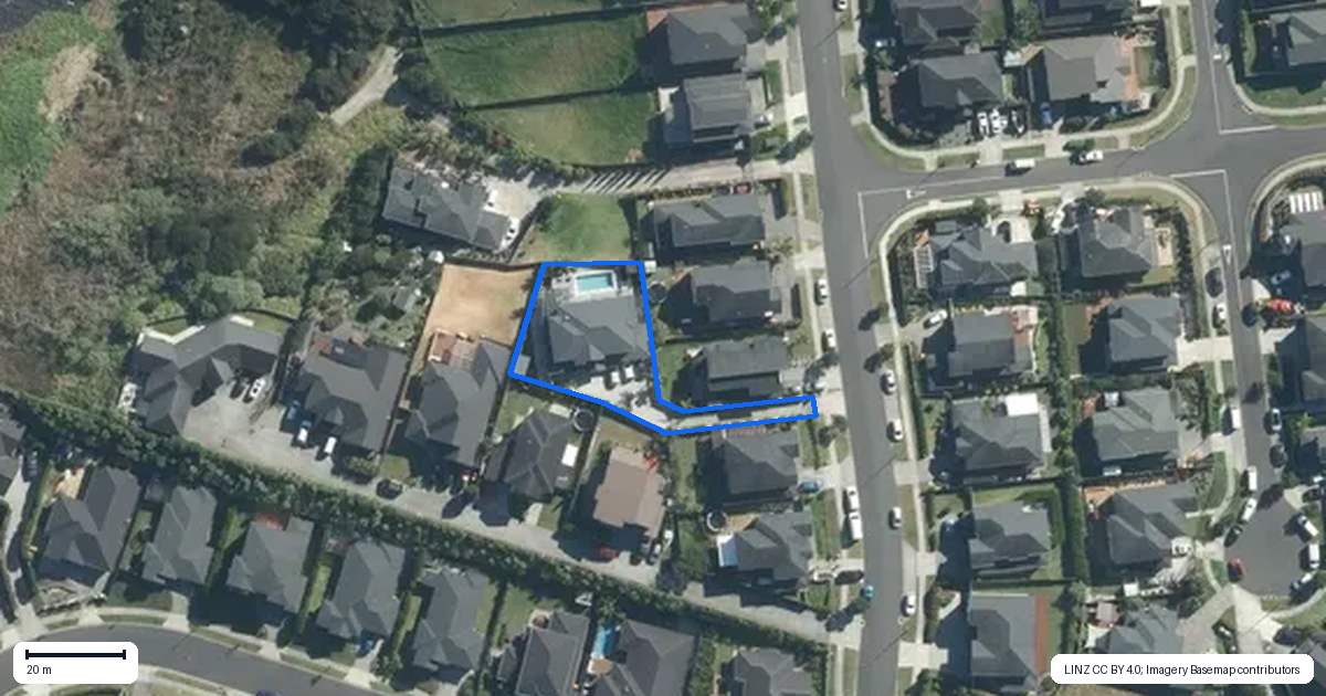 Property context map for 60 Harvest Avenue, Orewa