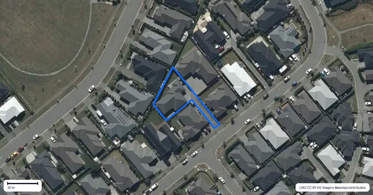 Property context map for 19 Contrail Street, Wigram, Christchurch