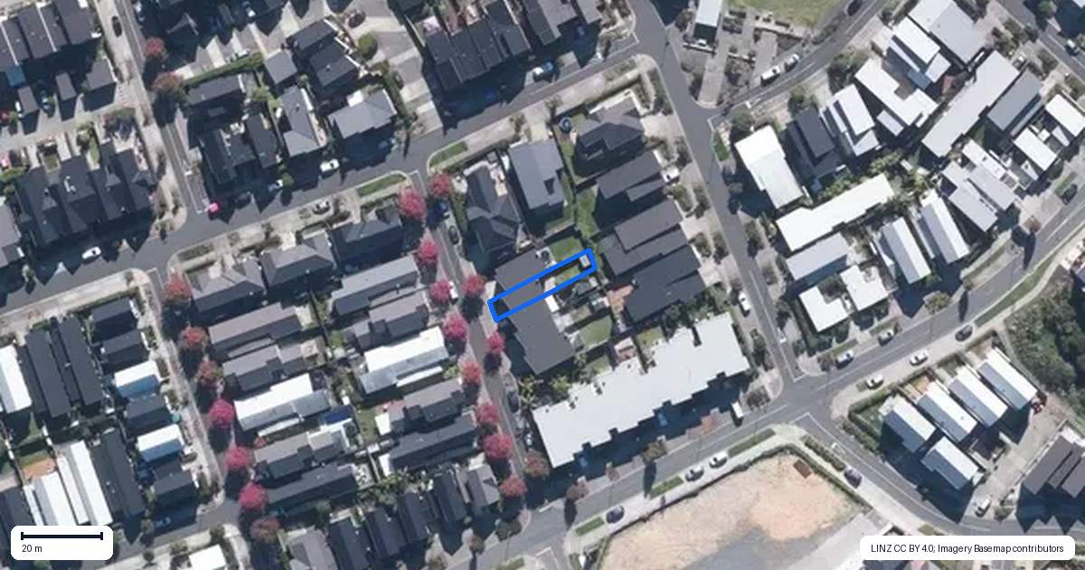 Property context map for 6 Touhou Road, Hobsonville, Auckland