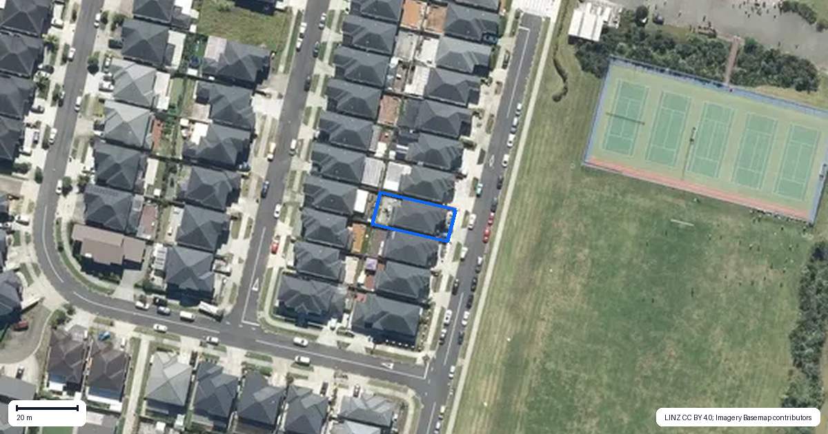 Property context map for 41 Collier Drive, Flat Bush, Auckland