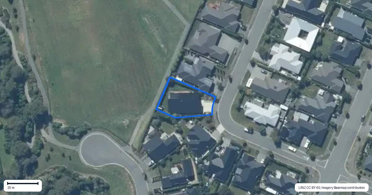 Property context map for 24 Payne Court, Lincoln