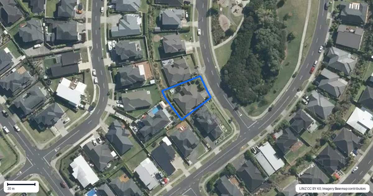 Property context map for 222 Harris Drive, Silverdale