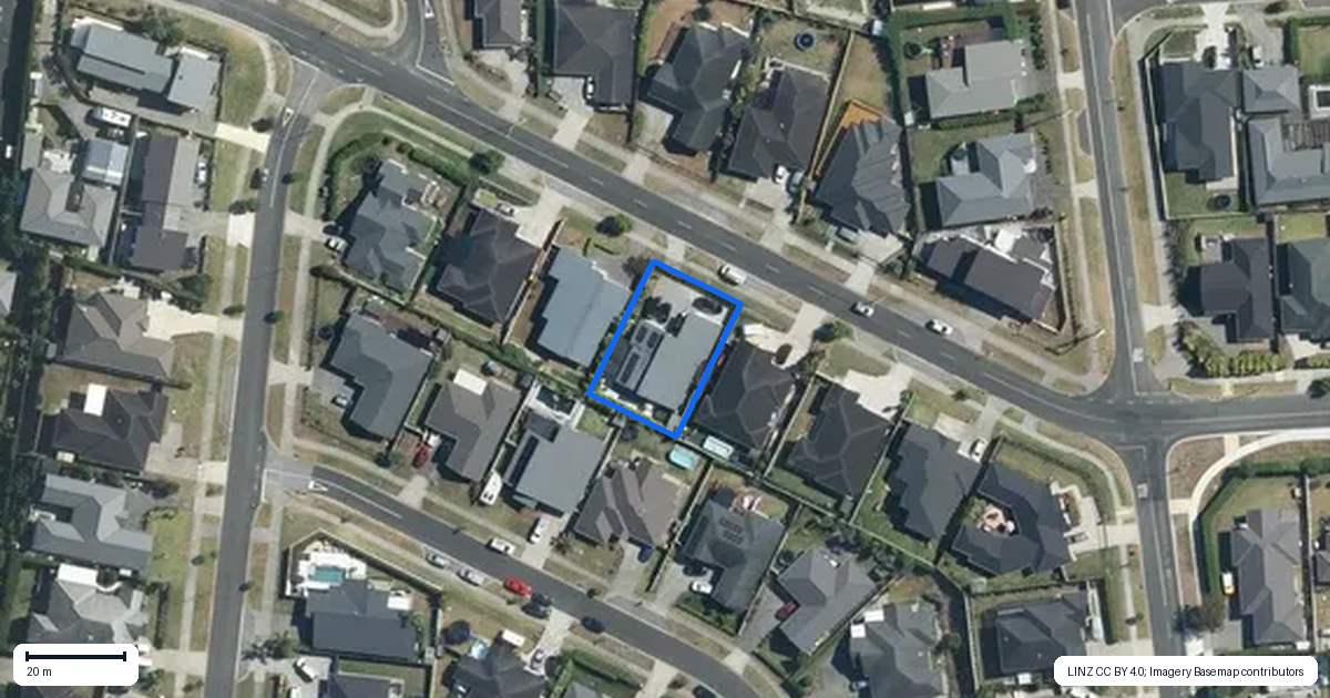 Property context map for 141 Matua Road, Huapai, Kumeu