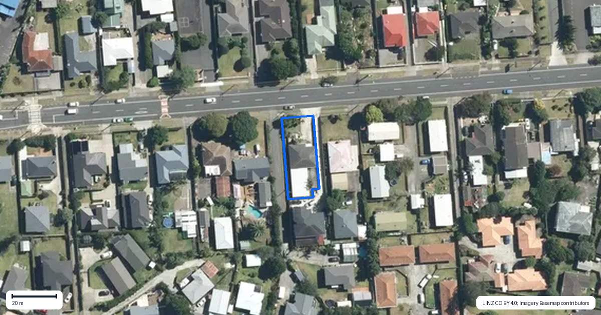 Property context map for 26 Miller Road, Mangere Bridge, Auckland